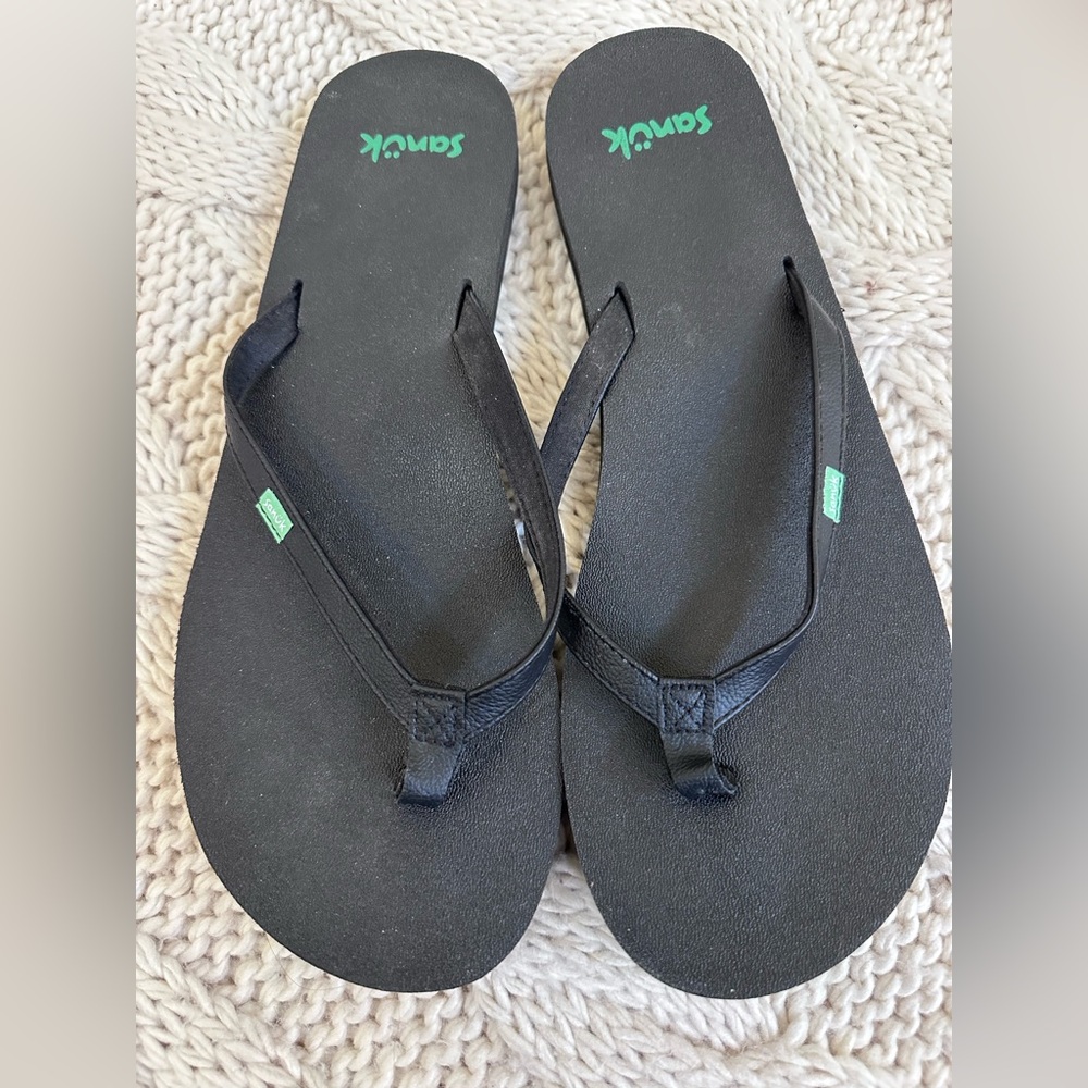 Sanuk Yoga Mat Flip-Flops - Picture 2 of 5